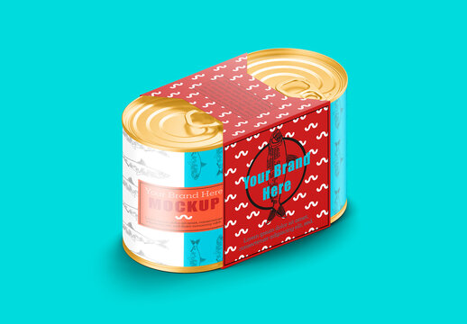 Cans Packaging Mockup