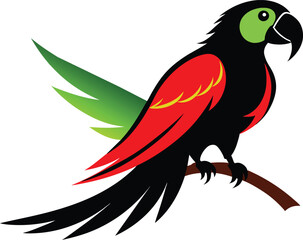 red and yellow macaw
