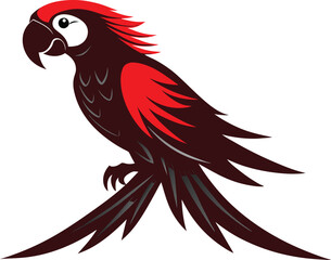 red and yellow macaw