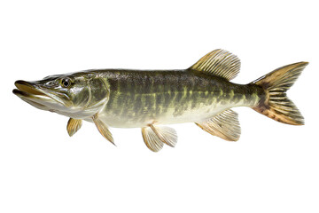 Naklejka premium Northern Pike Fish Image