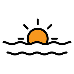 sunset icon