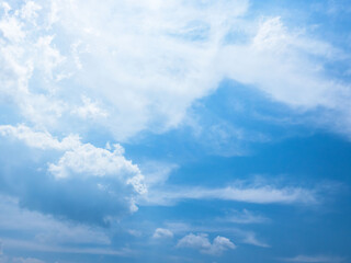 5月の午後　印象的な青空と雲37