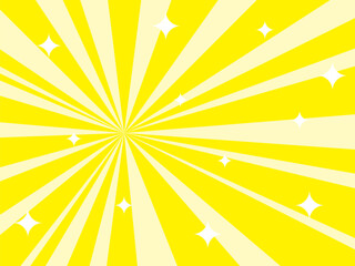 集中線とキラキラの壁紙
