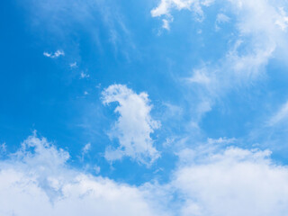 5月の午後　印象的な青空と雲45