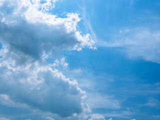 5月の午後　印象的な青空と雲58