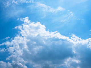 5月の午後　印象的な青空と雲67