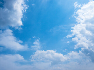 5月の午後　印象的な青空と雲68