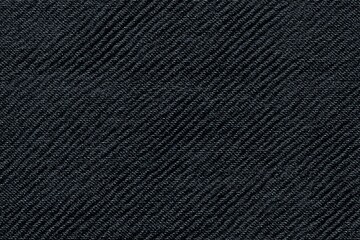 Seamless dark denim Gore-Tex fabric showcasing its texture and weave pattern. The fabric features a classic twill structure with subtle variations in shade, ideal for fashion and textile design.