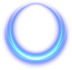 Blue Abstract Frame