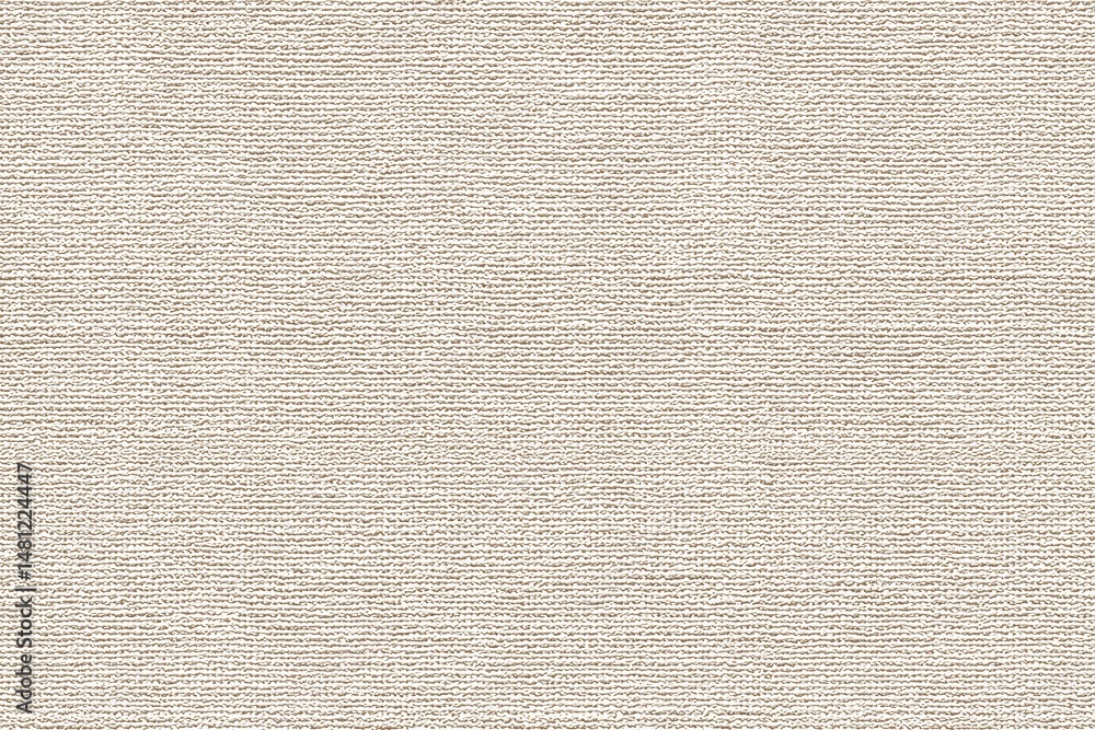 Poster seamless textured outlast fabric background in a soft, neutral beige color with subtle variations in