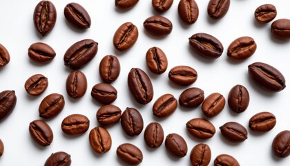 Brewing fresh coffee beans home kitchen food photography bright setup close-up aroma and flavor exploration