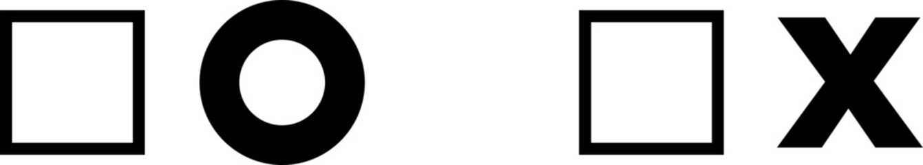 오 엑스 표시란