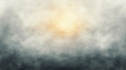 Obraz premium Abstract soft gradient background with foggy texture blending dark and light tones creating a misty, atmospheric, and calming effect