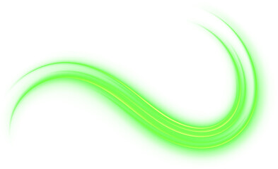 Green Neon Lines