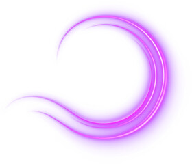 Purple Neon Lines