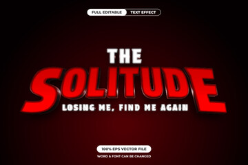 Bold red 3D text with dramatic shadow, ideal for thriller or mystery movie titles. Perfect for emotional, intense, or suspense-driven storytelling
