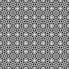 black  seamless geometric pattern