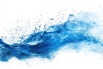 Abstract ocean wave splash