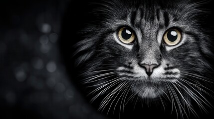 Close-up of a cat's face