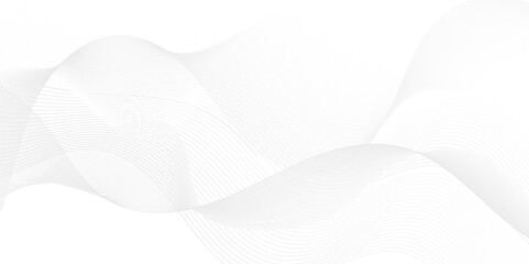 Abstract geometric Technology flow grid blend curve wave line digital isolated energy, music dynamic gradient thin digital line. technical flowing web science tech geometric concept lines design.