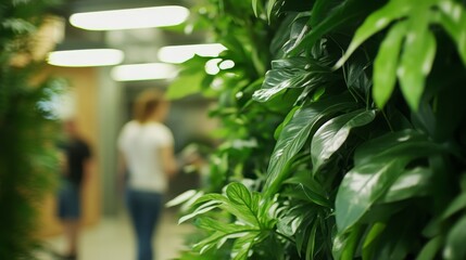 Modern Office Vertical Garden