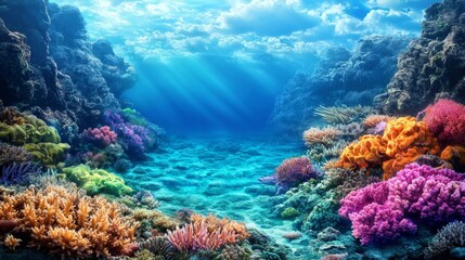 A breathtaking visual experience of an imaginative aquatic realm.