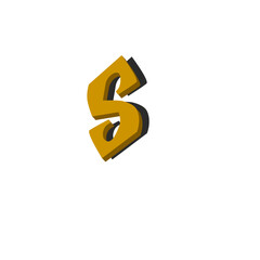 Cartoon Movie Style Alphabet