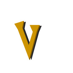 Cartoon Movie Style Alphabet