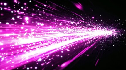 Fototapeta premium A striking contrast against a solid black background amplifies the visuals.