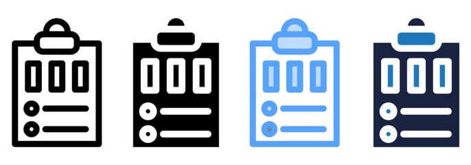 report data best multistyle icon sheet collection