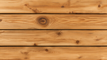 Fototapeta premium Natural Light Brown Wooden Planks Texture Background