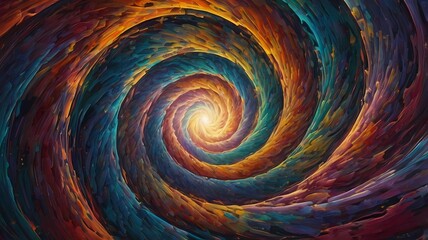 abstract background with spiral