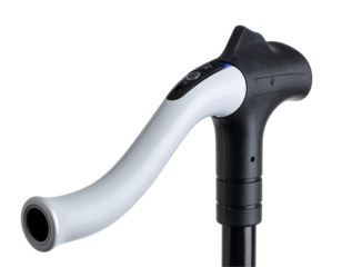 Modern Walking Cane With Curved Handle