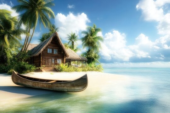 Tropical Island Cabin