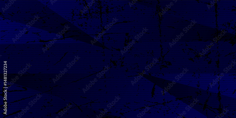 Poster blue black abstract background geometry shine and layer element.
