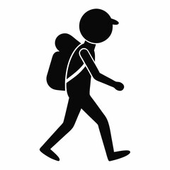 running man silhouette