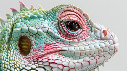 Lizard Head Close-up