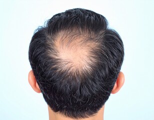 Fototapeta premium 薄毛男性