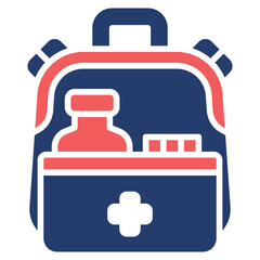 Care Kit glyph color icon
