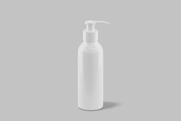 Liquid Bottle Mockup. 3D Render