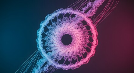 Dna helix structure genetic code molecule biology science medical research abstract background design render