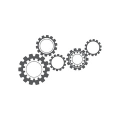 Gear Logo Template vector icon