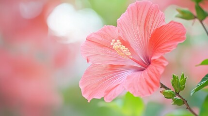 pink hibiscus flower