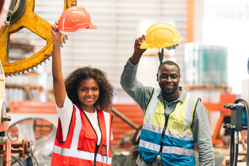 Engineering team collaborates in industrial business, focusing on development, production processes, quality control, innovation, technical planning, teamwork problem-solving industrial growth