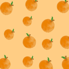 Orange background 