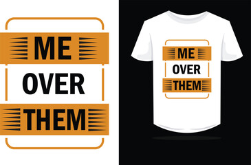 Trendy Vintage Typography T-Shirt Design,