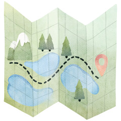 Adventure Travel Illustration