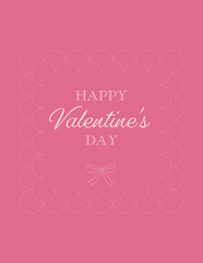 Anniversary, Valentine Day, and thank you message card template. / 記念日 バレンタインデー メッセージカード 感謝 フレーム テンプレート