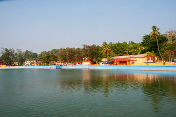 Ross Island, Port Blair, Andaman And Nicobar, India.