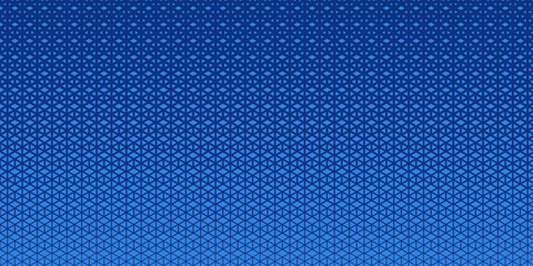 Triangles Halftone Pattern Vector Abstract Geometric Technology Background. Triangular Half Tone Texture. Minimal Style Dynamic Tech Wallpaper